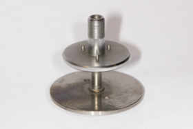 Clutch pulley spindle assembly